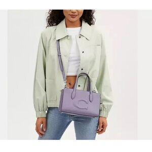 Coach Nina Small Tote Bag in Light Violet - NWOT